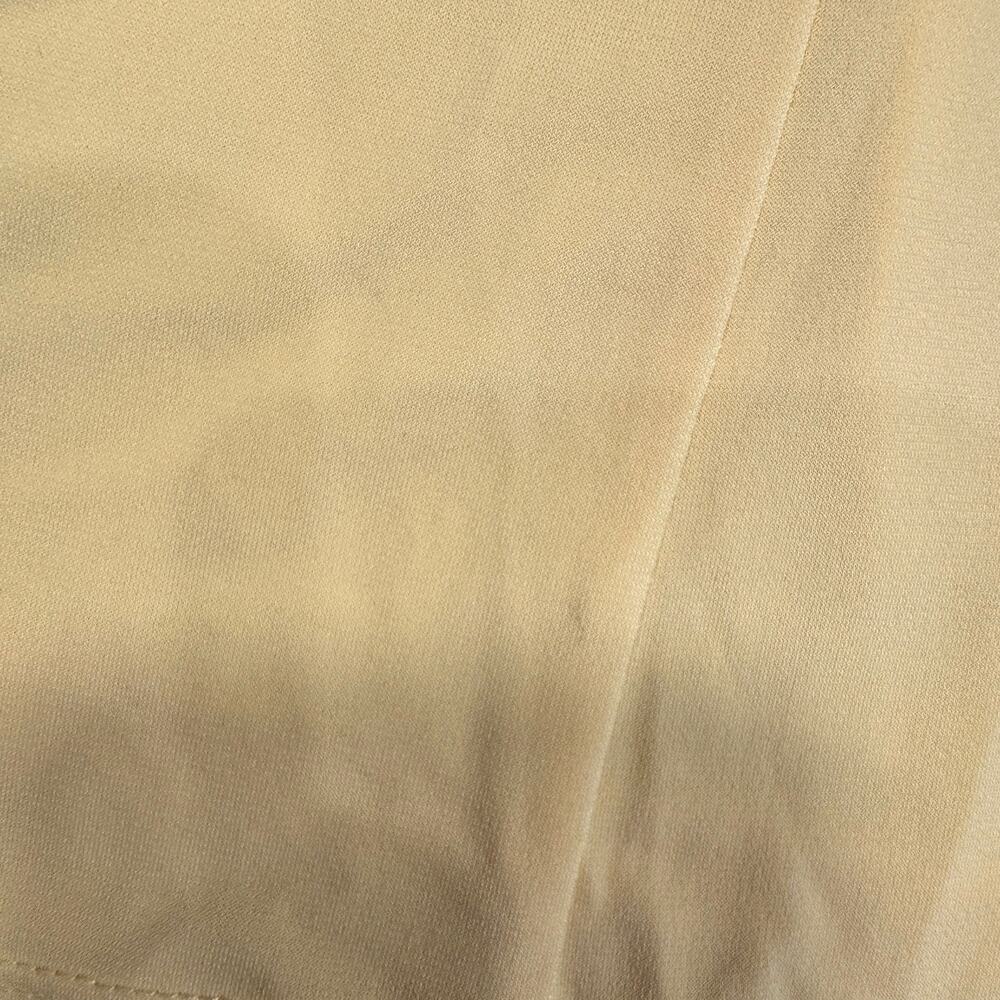 Calvin Klein Butter Yellow Sleeveless Pleated Blouse Women's 14 Quiet Luxury Top - Picture 15 of 16